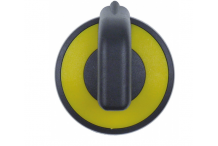 Mando grifo gas masbaga parte plana arriba amarillo/negro