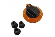 Mando grifo gas Ø75 universal Ø6/8/10mm