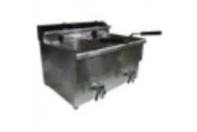 Freidora eléctrica 8+8l 2x3000w 230v c/grifo lucca