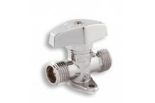 Grifo entrada gas con limitador 1/2x1/2 m-m