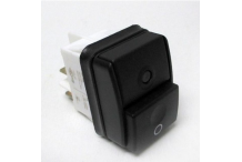 Interruptor negro 30x22mm 230v epoca Mazzer