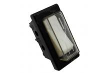 Interruptor blanco unipolar 230v 16a 30x11mm