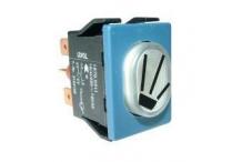 Interruptor blanco 30x22mm 230v bipolar