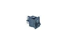 Interruptor negro 10a 250v 19x13mm modular
