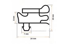 Burlete Puerta 1610x575mm Armario Expositor