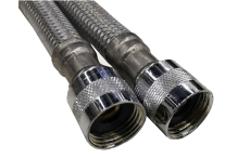 Manguera flexible inox 1m 1/2x1/2 griferÍa