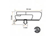 Burlete Puerta 370x548mm Fagor
