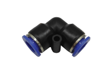 Racor Codo Conexión Rápida Ø10mm