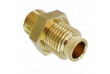 Racor 1/4" M-M Grupo Hidráulico Aurelia Nuova Simonelli