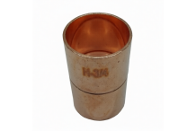 Manguito Cobre 3/4"x3/4" H-H