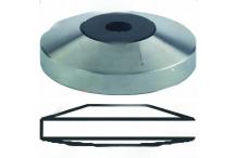 Base Curvada Tamper Inox Ø58mm Joefrex