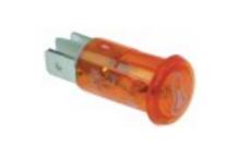 Lámpara de señalización ø 12mm amarillo 230v