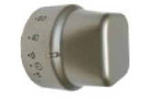 Mando Oro Ø45 0-60 min. Eje Ø6x4.6mm unox