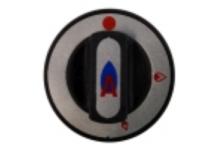 Mando grifo gas plancha repagas Ø8x6,5mm
