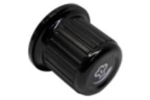 Mando vapor negro Ø58mm wega