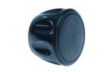 Manilla rosca m10 asidero ø 66mm h 51mm negro