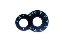 Embellecedor mando regulador gas fry-top