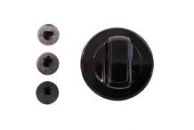 Mando universal negro 8x6.5mm