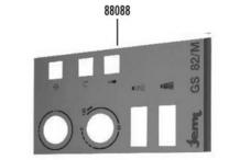 Membrana frontal mandos gs-82m jemi