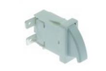 Microinterruptor con tecla 250v 1no empalme conector faston 6,3mm