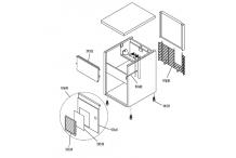Panel inferior frontal fabricador hielo