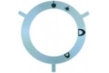 Pegatina mando grifo gas cocina