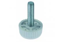 Pie de aparato rosca m10 rosca l 40mm h 15,5mm horeca-select