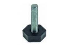 Pie de aparato rosca m10 rosca l 41mm h 52mm ø 29mm