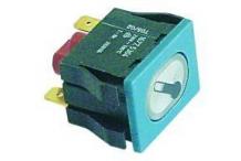 Piloto cristal 30x22mm 230v temperatura