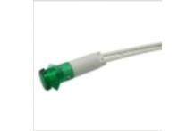 Piloto led Ø8.5mm 230v ac verde con cable