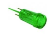 Piloto verde Ø12mm 230v lucca