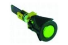 Piloto verde Ø16mm 230v aristarco