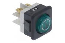 Piloto verde 25x25mm 230v marcha gs6 af