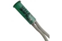 Piloto verde Ø6mm 230v con cable ( 2 unidades)
