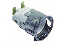 Portalámparas casquillo e14 220-230v montaje ø 35,5mm empalme conector faston 6,3mm 15w