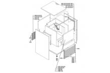 Puerta inox quasar 90 itv