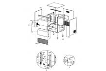 Puerta ng80/ng110 fabricador hielo itv