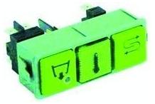 Pulsador 2+1piloto gs40/45 dihr