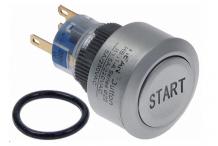 Pulsador 230v ac 5a 1 vía lavavajillas co-500 fagor