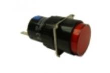 Pulsador rojo paro picadora 5a 250v lucca