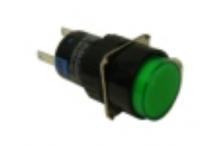 Pulsador verde encendido picadora 5a 250v lucca