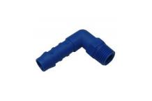 Racor codo 1/4 x Ø10mm silanos