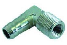 Racor codo 3/8 macho manguera Ø12mm