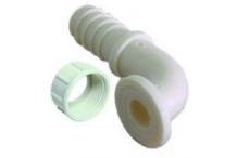 Racor codo plastico 3/4 manguera entrada