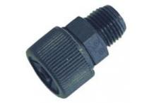 Racor conexion plastico m10x1 para tubo Ø4x6