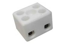 Regleta cerÁmica 2 polos 8mm² 16a Ø2.5mm