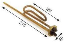 Resistencia calentador 1200w 230v cointra