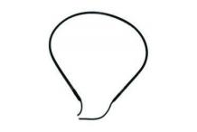 Resistencia flexible inox 0.75m 200w 220