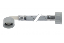 tubo flexible de entrada inox/Nylon recto-curvado DN10 empalmes 3/4" L 2000mm p de trabajo 10bar