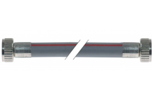 tubo flexible de entrada PVC recto-recto DN14 empalmes 3/4" L 1500mm p de trabajo 10bar